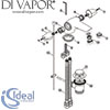 Ideal Standard Ceraplan Disc Basin Mixer Tap Spare Parts